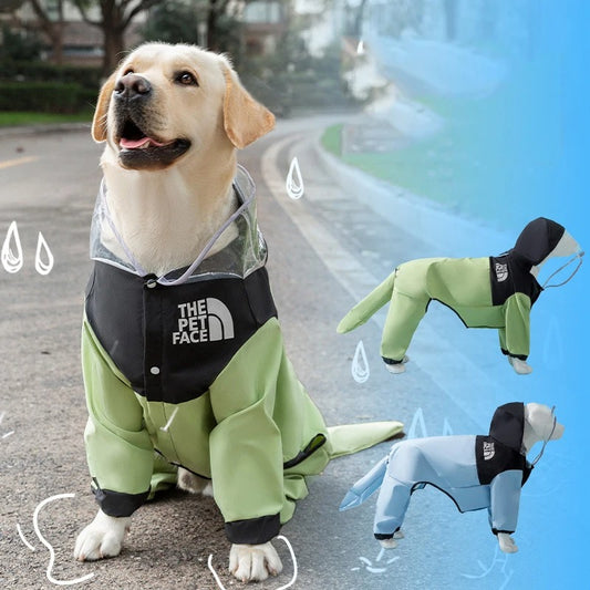 Doggies Merch® PetFace Raincoat (Bigger Breeds)