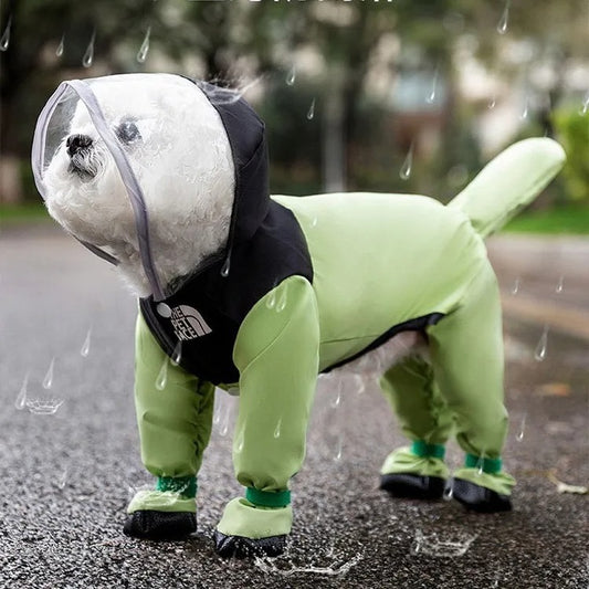 Doggies Merch® PetFace Raincoat (Small Breed's)