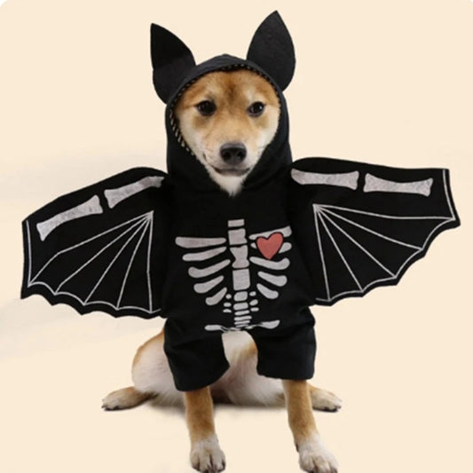 🦇 Dog Bat Costume – Spooktacular Style for Your Pup!