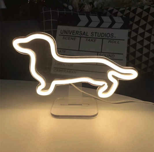 Doggies Merch® Dachshund Neon Sign