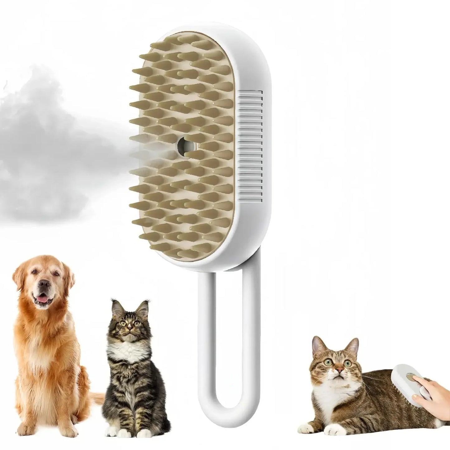 Doggies Merch® 3in1 Steam Brush