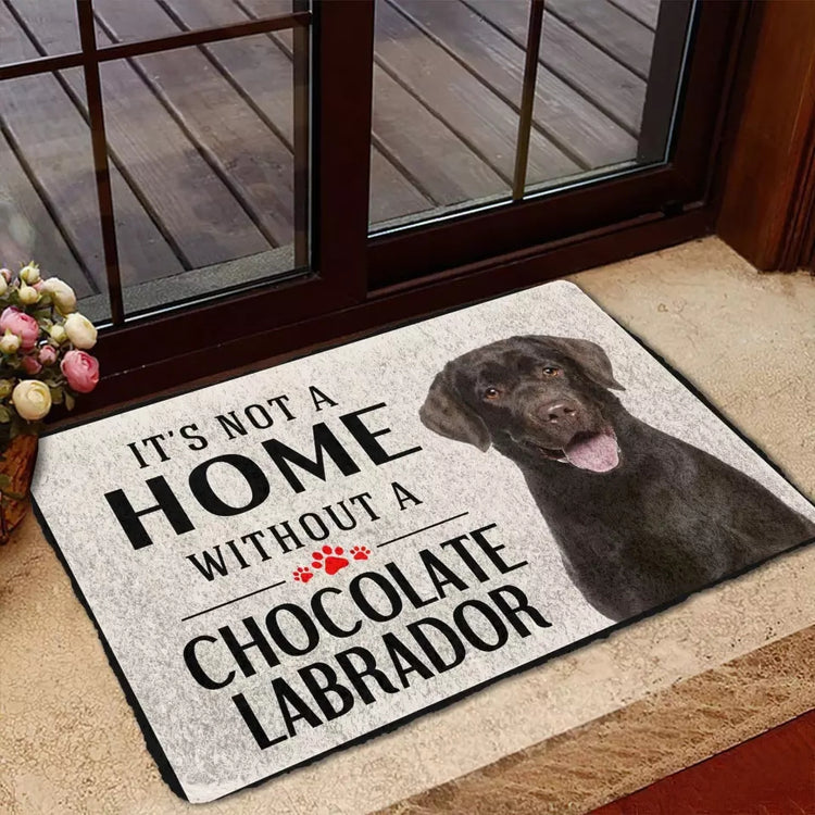 Doggies Merch® Chocolate Labrador Doormat