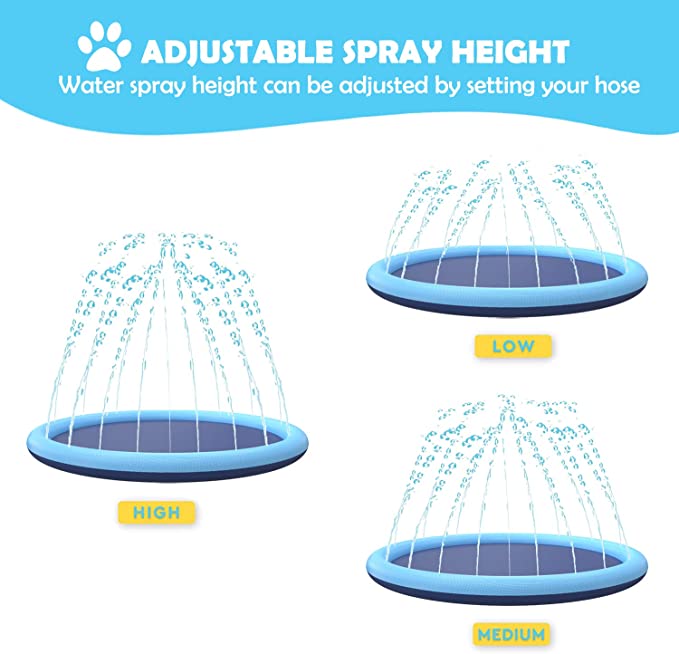 Doggies Merch® Sprinkler Pool