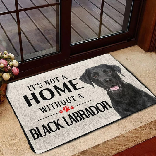 Doggies Merch® Black Labrador Doormat