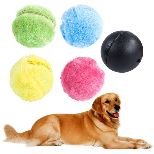 Active Rolling Dog Ball - 
Interactive Dog Toy