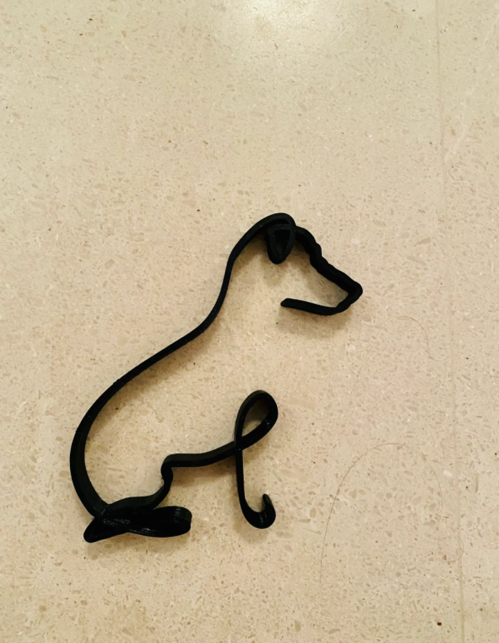 Doggies Merch® Minimalist Jack Russell Ornament