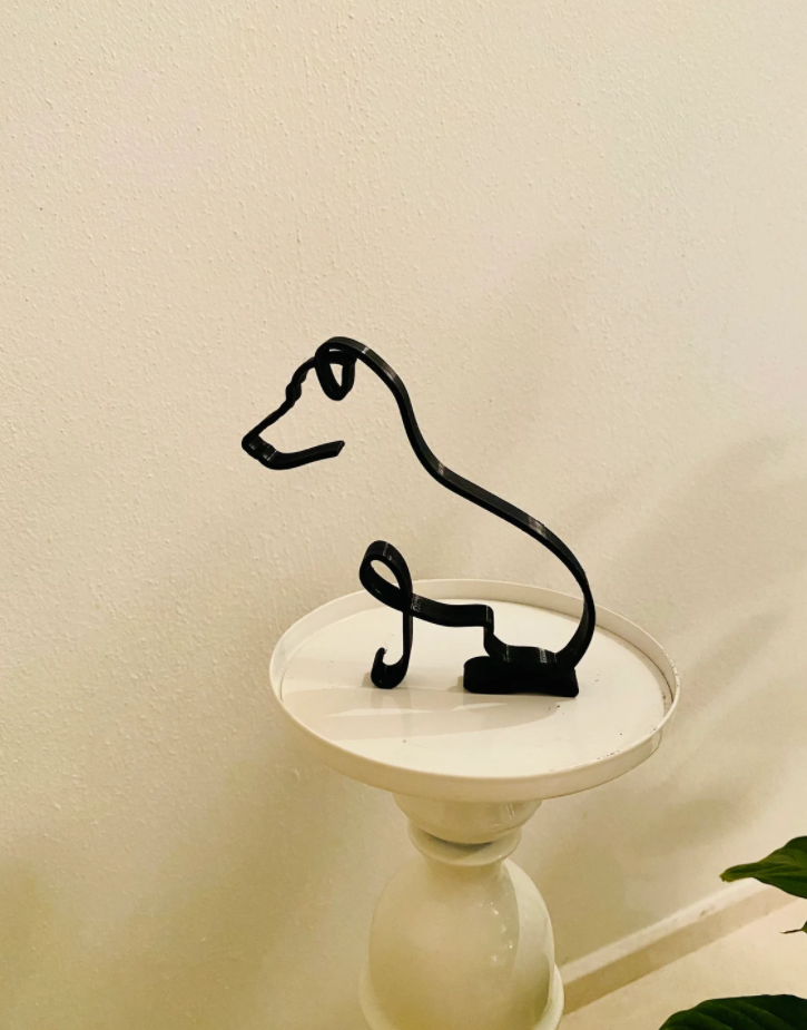 Doggies Merch® Minimalist Jack Russell Ornament