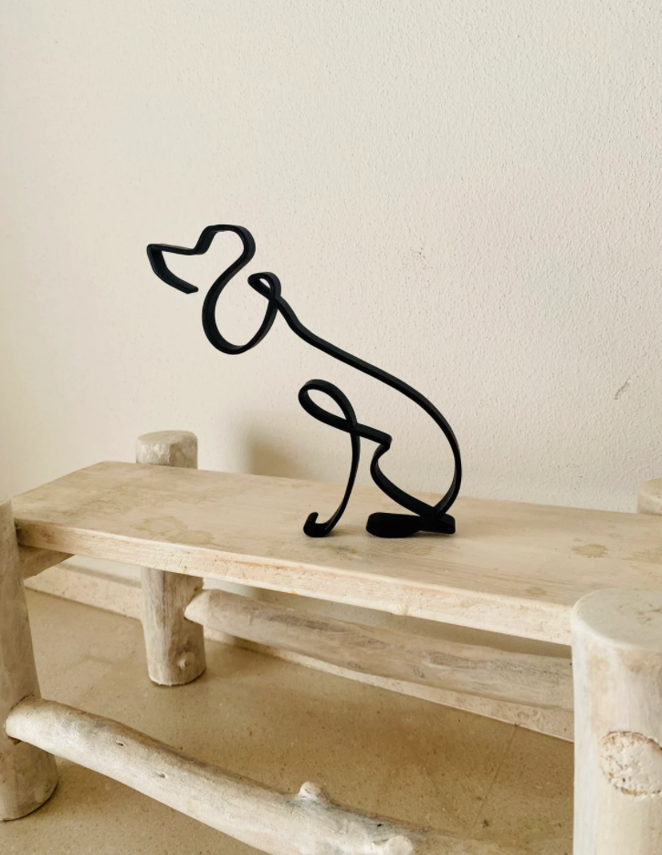 Doggies Merch® Minimalist Poodle Ornament