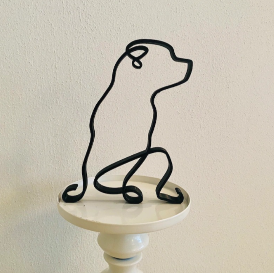 Doggies Merch® Minimalist Rottweiler Ornament