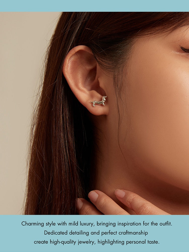 Doggies Merch® Dachshund Ring & Earrings