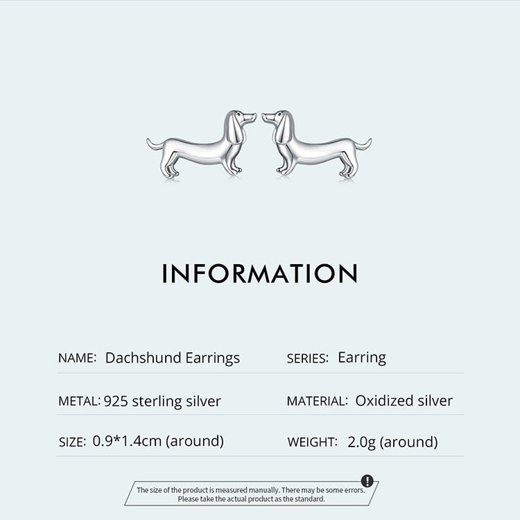 Doggies Merch® Dachshund Ring & Earrings