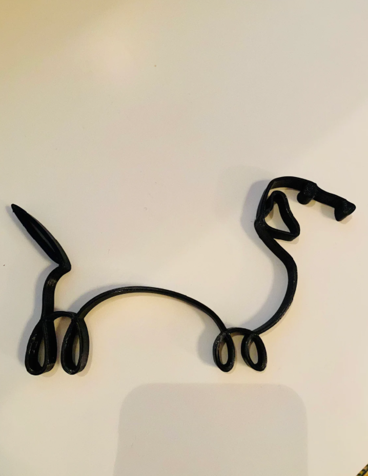 Doggies Merch® Minimalist Dachshund Ornament