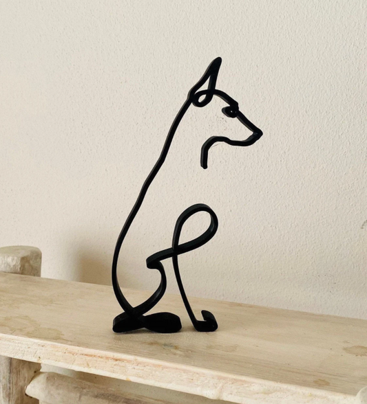 Doggies Merch® Minimalist Doberman Ornament