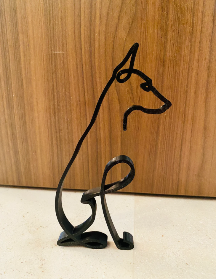 Doggies Merch® Minimalist Doberman Ornament