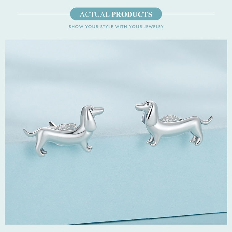Doggies Merch® Dachshund Ring & Earrings