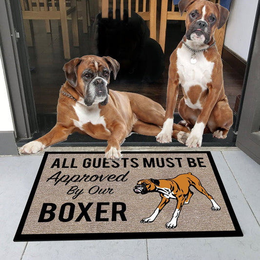 Doggies Merch® Boxer "APPROVAL" Doormat Ver. 2