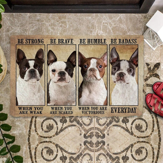 Doggies Merch® Boston Terrier Doormat