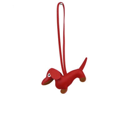 Doggies Merch® Leather Doxie Keychain/Accessories