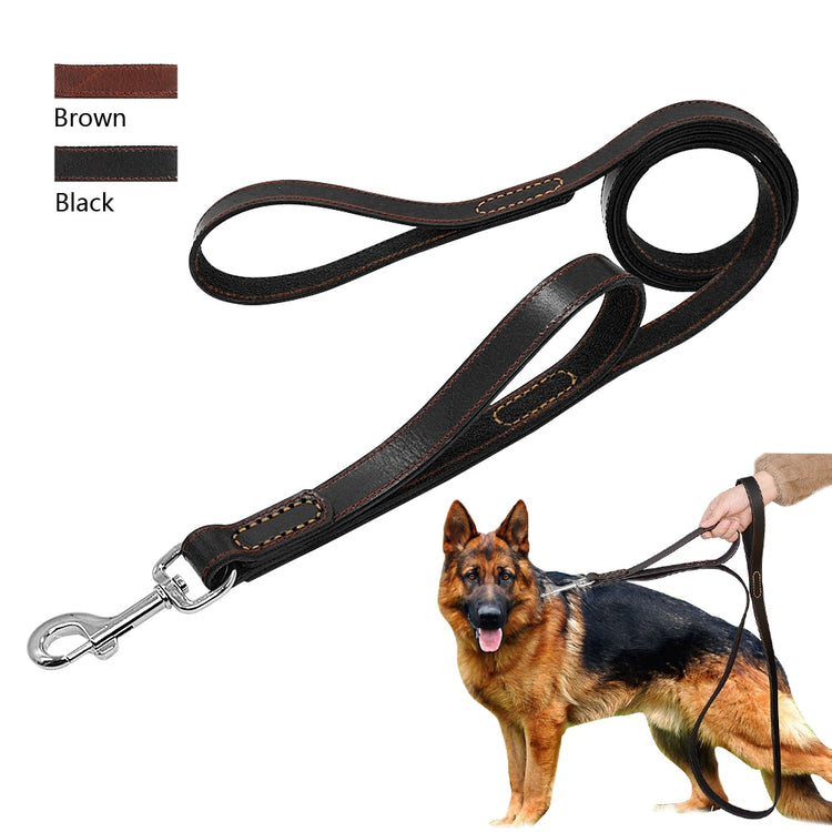 Doggies Merch® Geniune Leather Leash