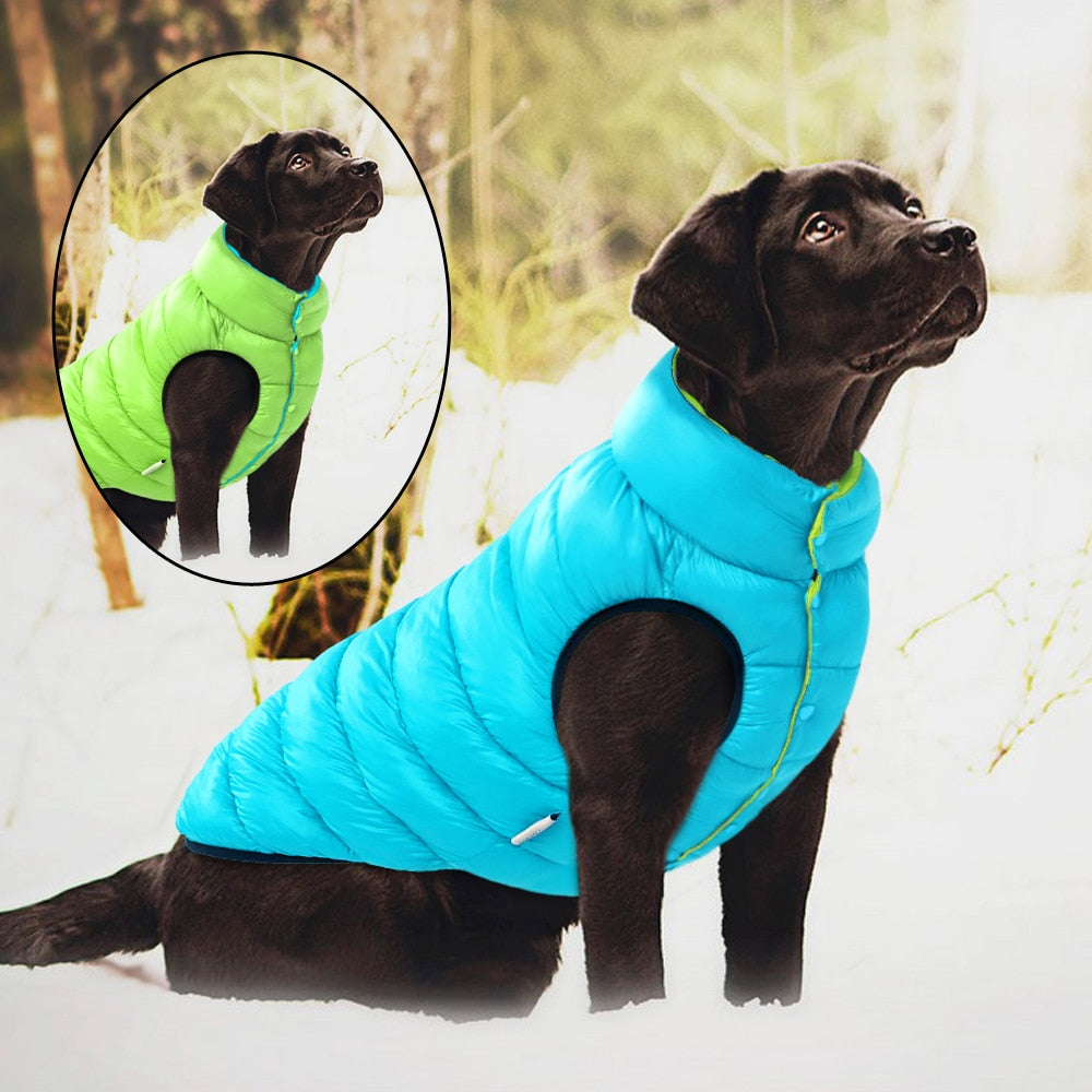 Louis Pup Reversible Fluffy Vest
