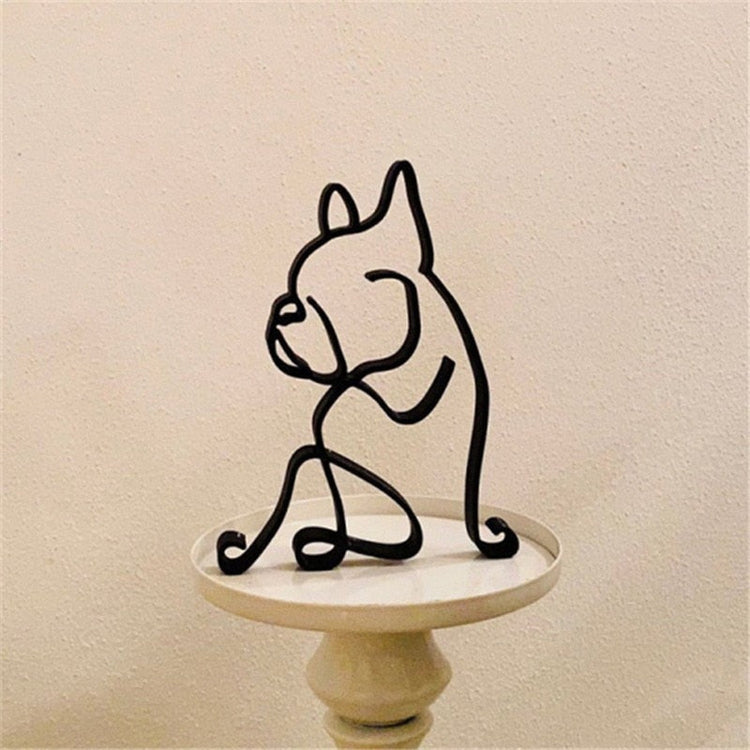 Doggies Merch® Minimalist French Bulldog Ornament