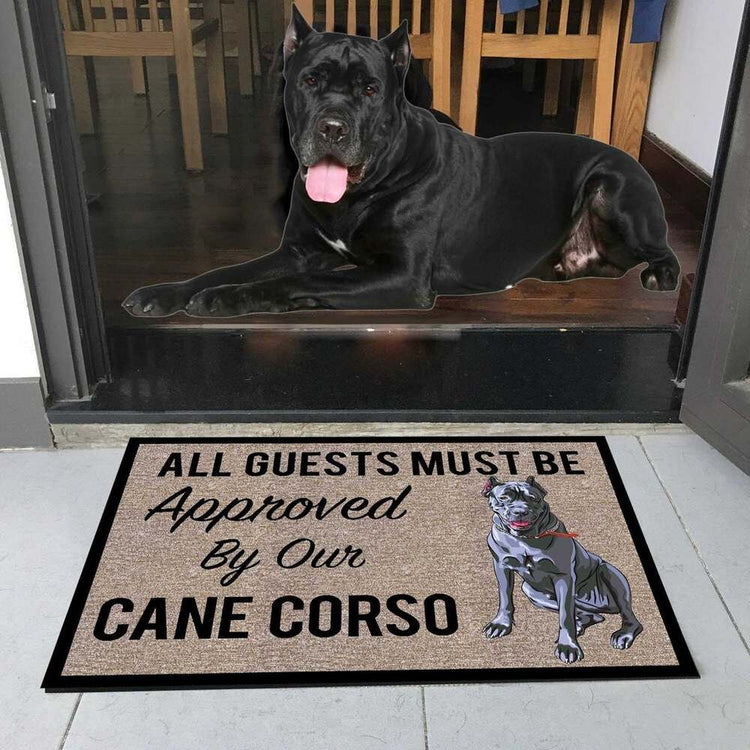 Doggies Merch® Cane Corso "APPROVAL" Doormat