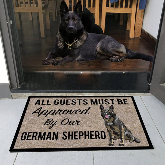 Doggies Merch® German Shepherd "APPROVAL" Doormat