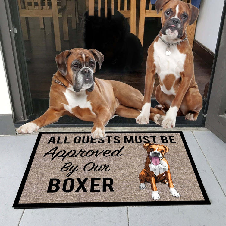 Doggies Merch® Boxer "APPROVAL" Doormat