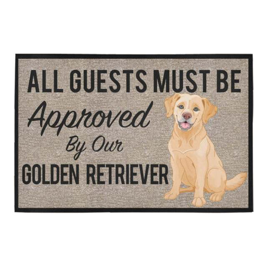 Doggies Merch® Golden Retriever "APPROVAL" Doormat