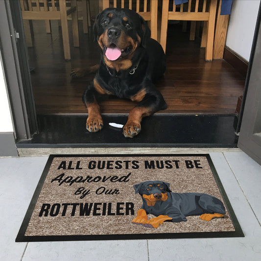 Doggies Merch® Rottweiler "APPROVAL" Doormat
