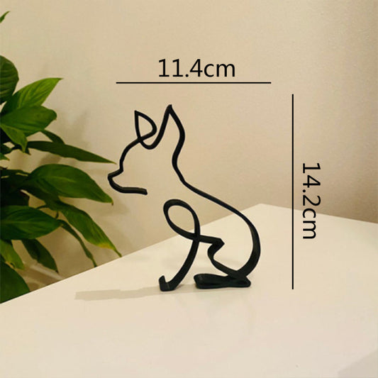 Doggies Merch® Minimalist ChiHuaHua Ornament