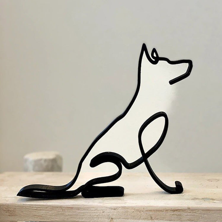 Doggies Merch® Minimalist German Shepherd Ornament