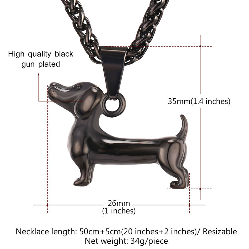 Doggies Merch® Dachshund Necklace & Pendant