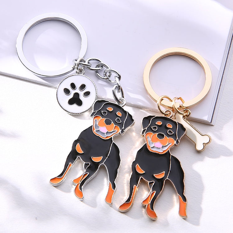 Doggies Merch® Rottweiler Keychains