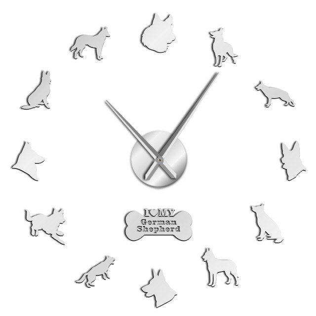 Doggies Merch® German Shepherd Wall Clock