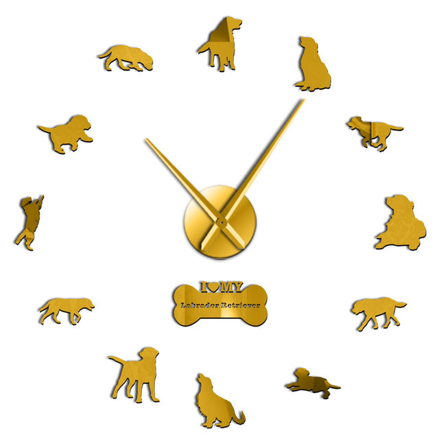 Doggies Merch® Labrador Wall Clock
