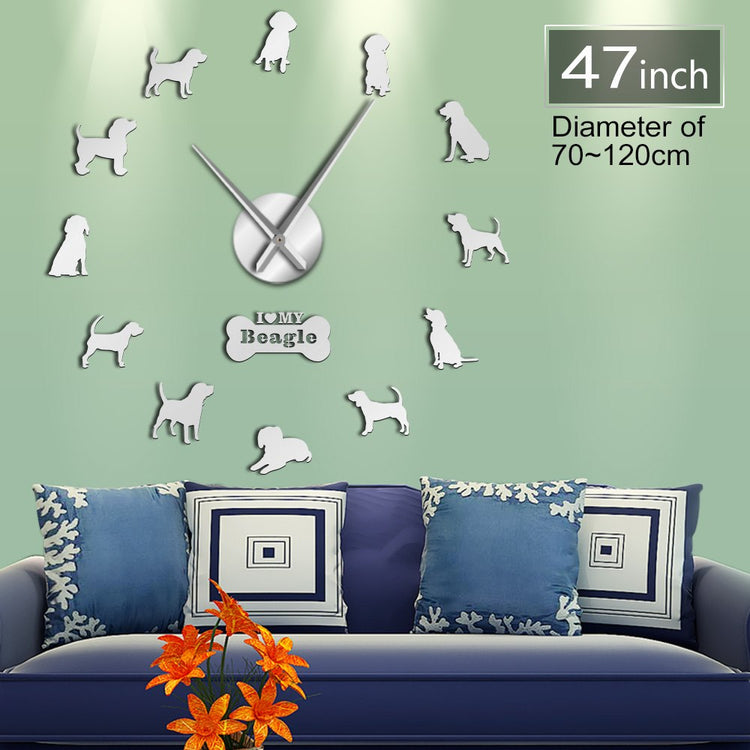 Doggies Merch® Beagle Wall Clock