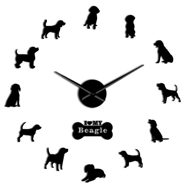 Doggies Merch® Beagle Wall Clock