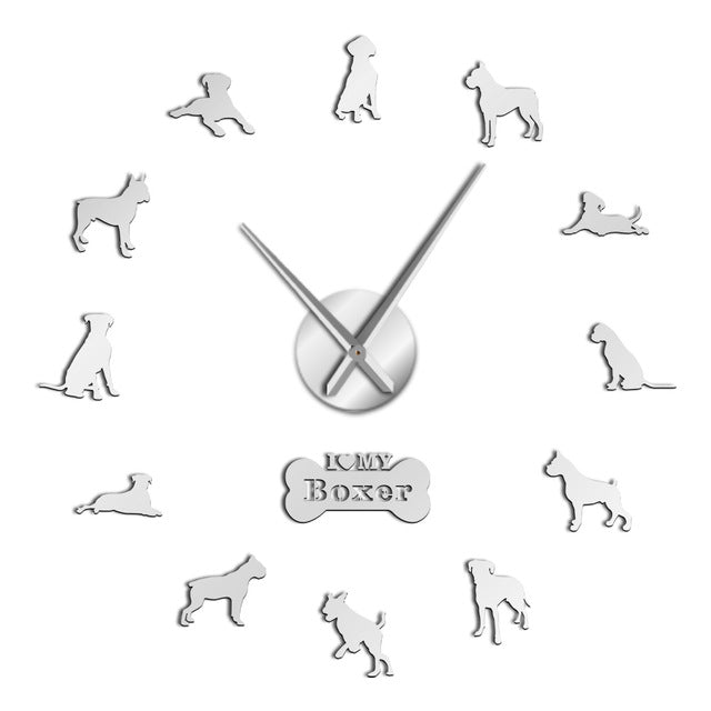 Doggies Merch® Boxer Wall Clock